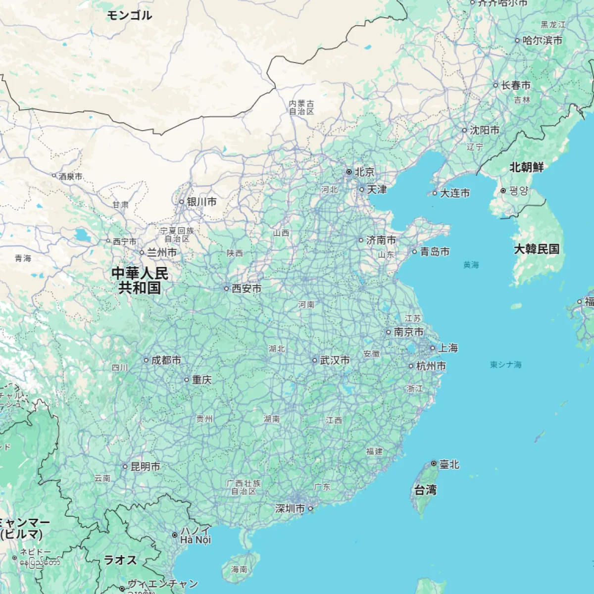 CHN map
